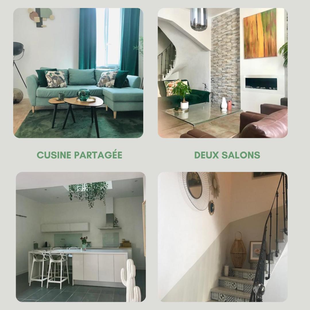 Notre Maison Aux Volets Bleus Ouveillan 외부 사진